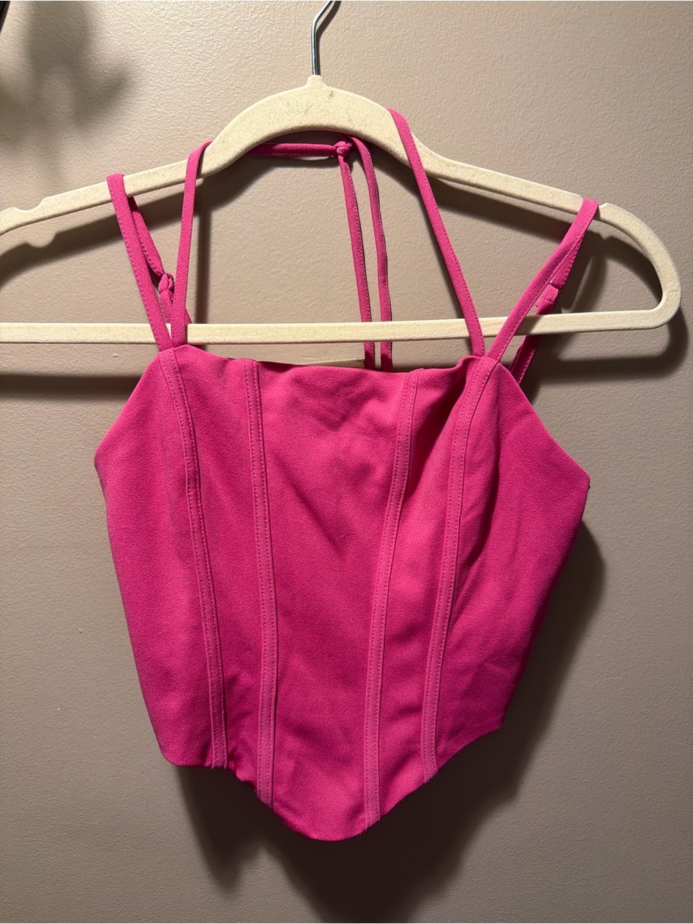 Forever 21 pink crop top